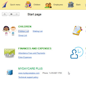 MaGarderie Plus - Logiciel pour les garderies et les CPE screenshot1
