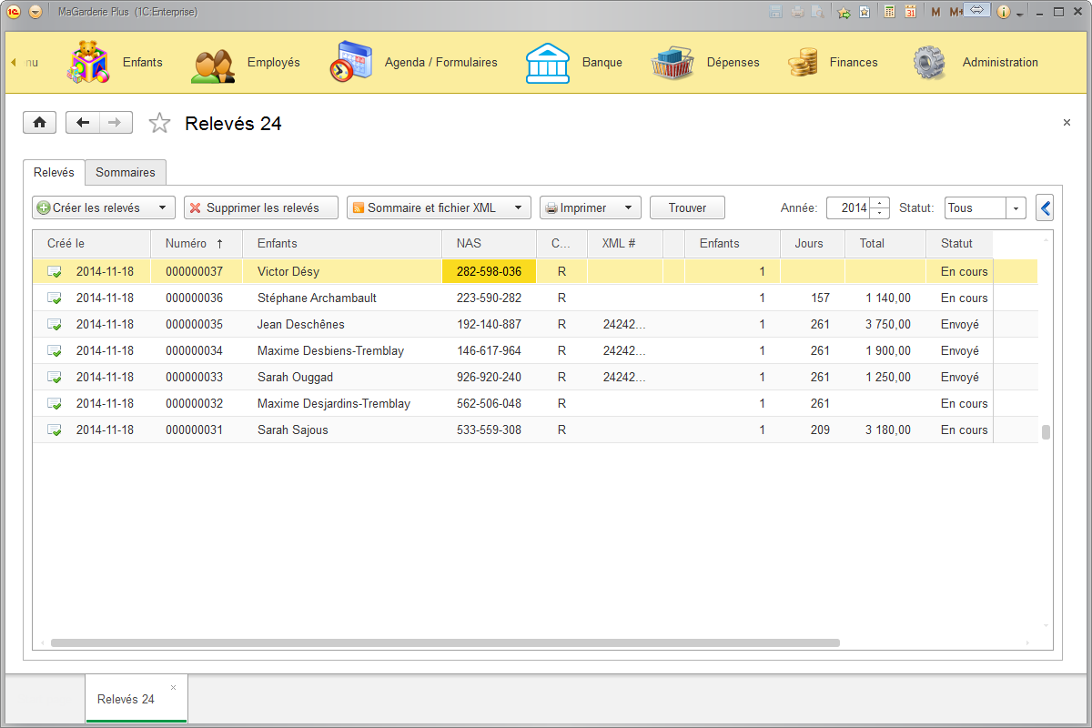 MaGarderie Plus - logiciel pour les garderies, les CPE et les bureaux coordonnateurs