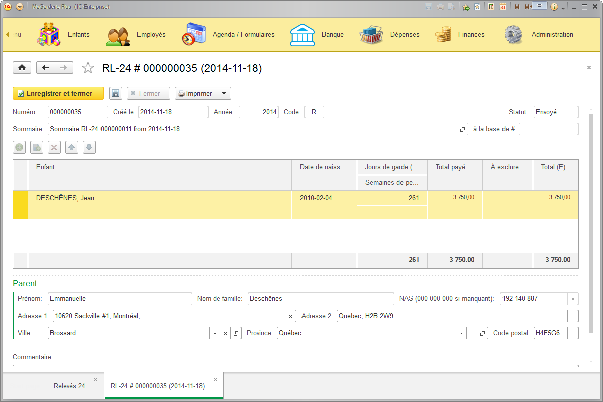MaGarderie Plus - logiciel pour les garderies, les CPE et les bureaux coordonnateurs