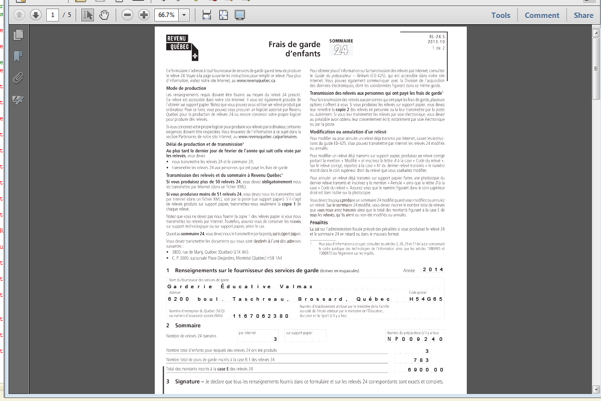 MaGarderie Plus - logiciel pour les garderies, les CPE et les bureaux coordonnateurs