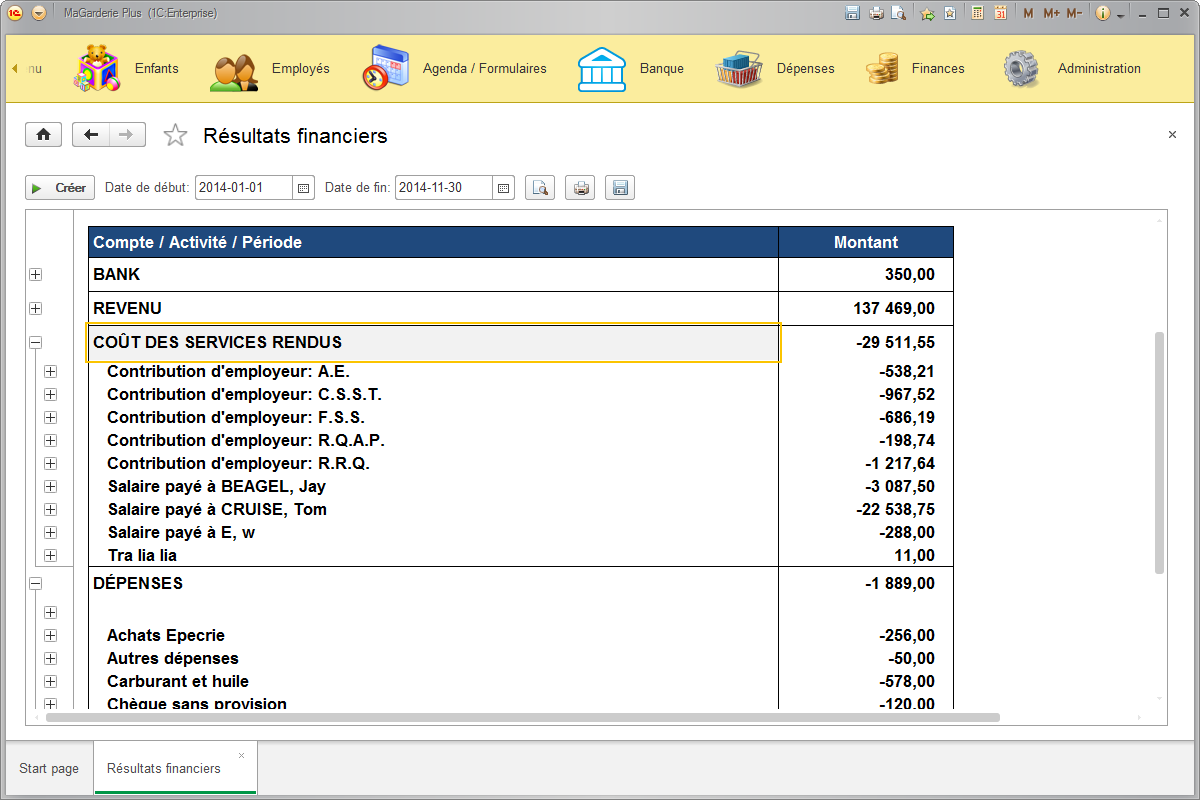 MaGarderie Plus - logiciel pour les garderies, les CPE et les bureaux coordonnateurs