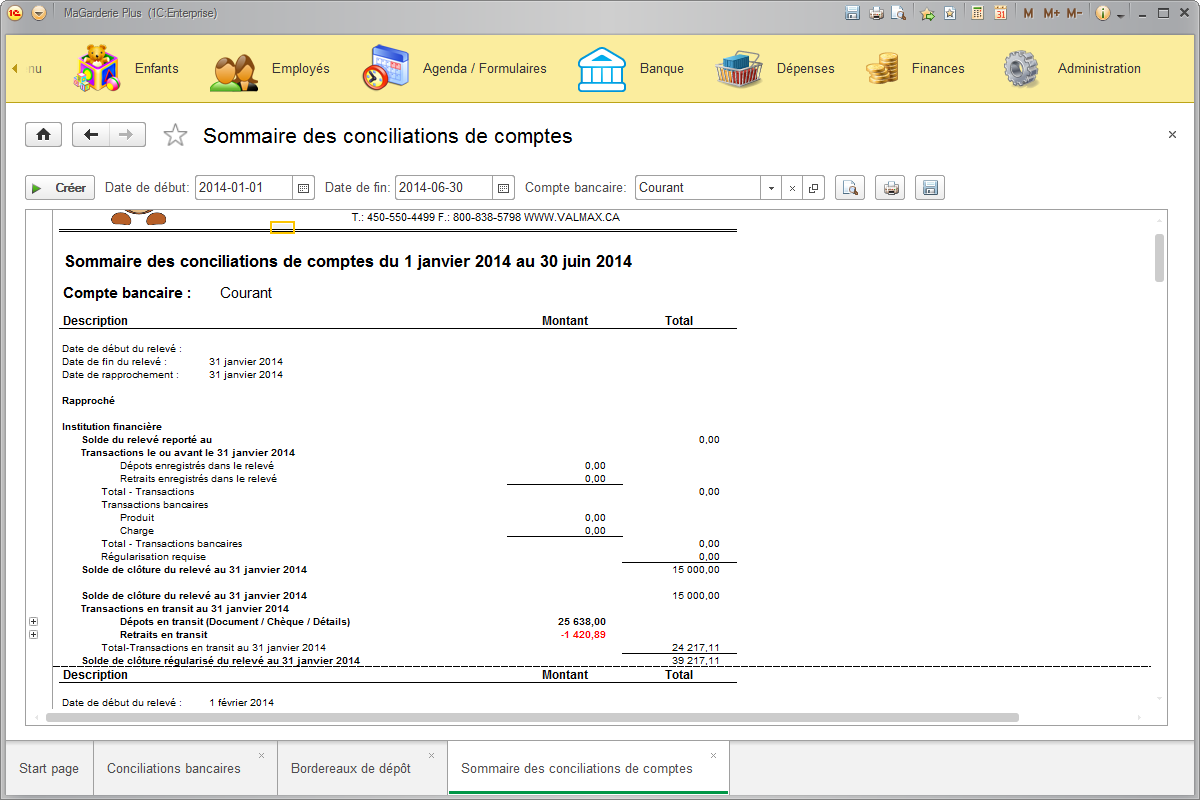 MaGarderie Plus - logiciel pour les garderies, les CPE et les bureaux coordonnateurs