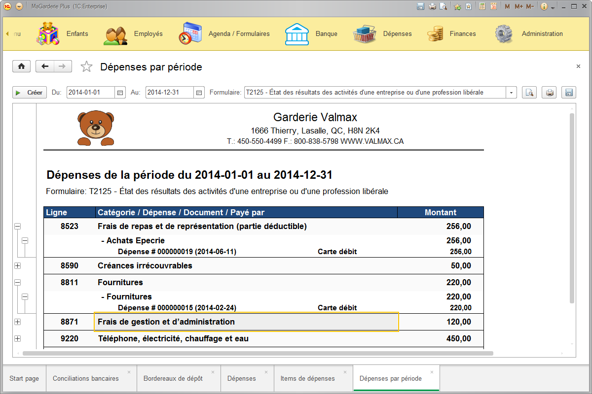 MaGarderie Plus - logiciel pour les garderies, les CPE et les bureaux coordonnateurs