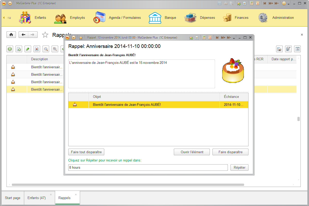 MaGarderie Plus - logiciel pour les garderies, les CPE et les bureaux coordonnateurs