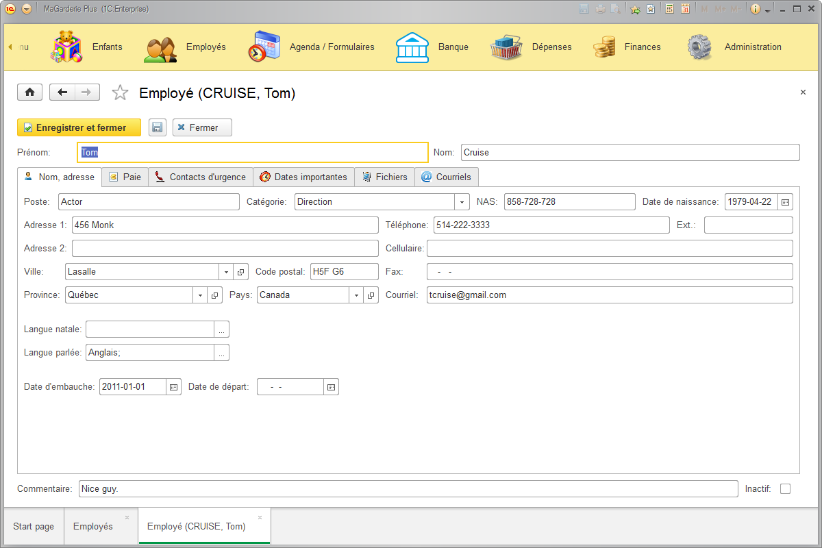 MaGarderie Plus - logiciel pour les garderies, les CPE et les bureaux coordonnateurs