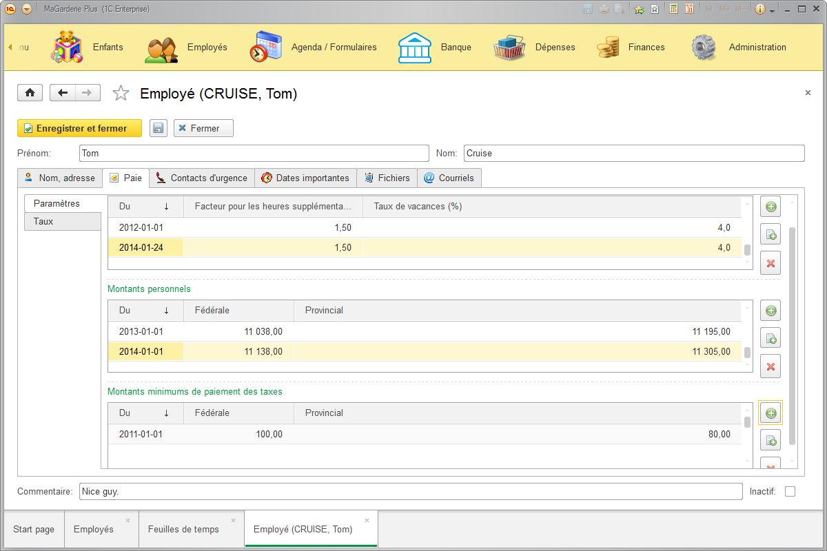 MaGarderie Plus - logiciel pour les garderies, les CPE et les bureaux coordonnateurs