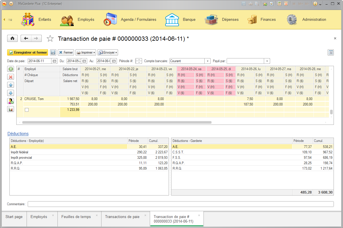 MaGarderie Plus - logiciel pour les garderies, les CPE et les bureaux coordonnateurs